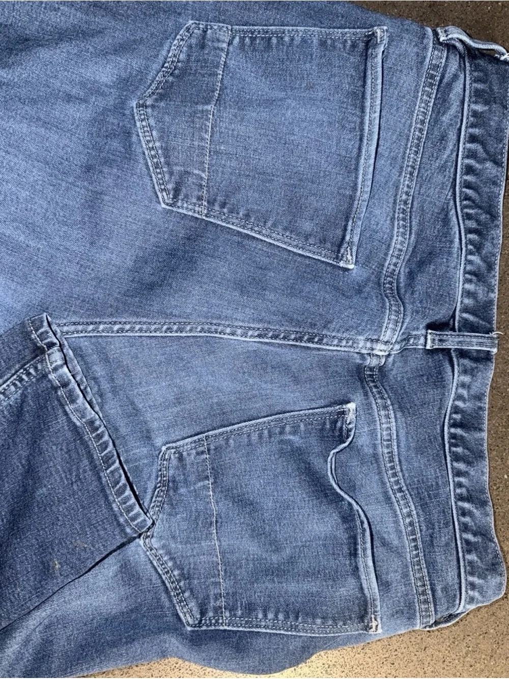 Lot Of 3 Jeans Banana Republic Traveler Slim Fit 36X32 Jeans Light Medium Dark